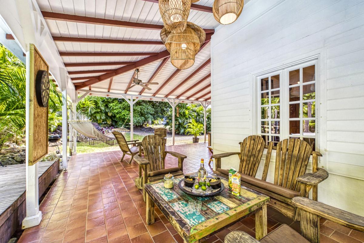 12.Location villa piscine Grande Anse 200m Deshaies Guadeloupe